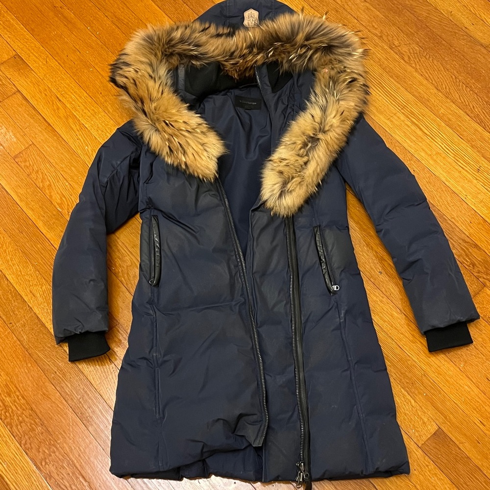 Mackage “Kay” parka three- quarter woman fitted coat size small